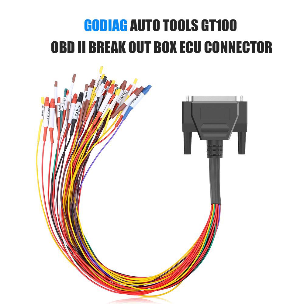 Colorful Jumper Cable DB25 für Godiag GT100