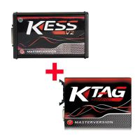Kes V2 V5.017 SW V2.47 Red PCB EU Online Version Plus Ktag 7.020 SW V2.25 Red PCB EURO Online Version