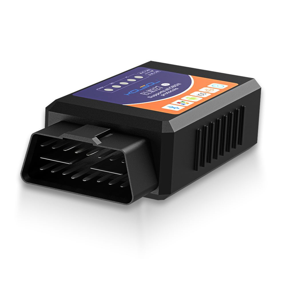 KOLSOL ELM327 Bluetooth OBD2 Scanner V1.5 ELM327 mit Schalter für Ford CH340+25K80 Chip HS-CAN / MS-CAN modifiziert