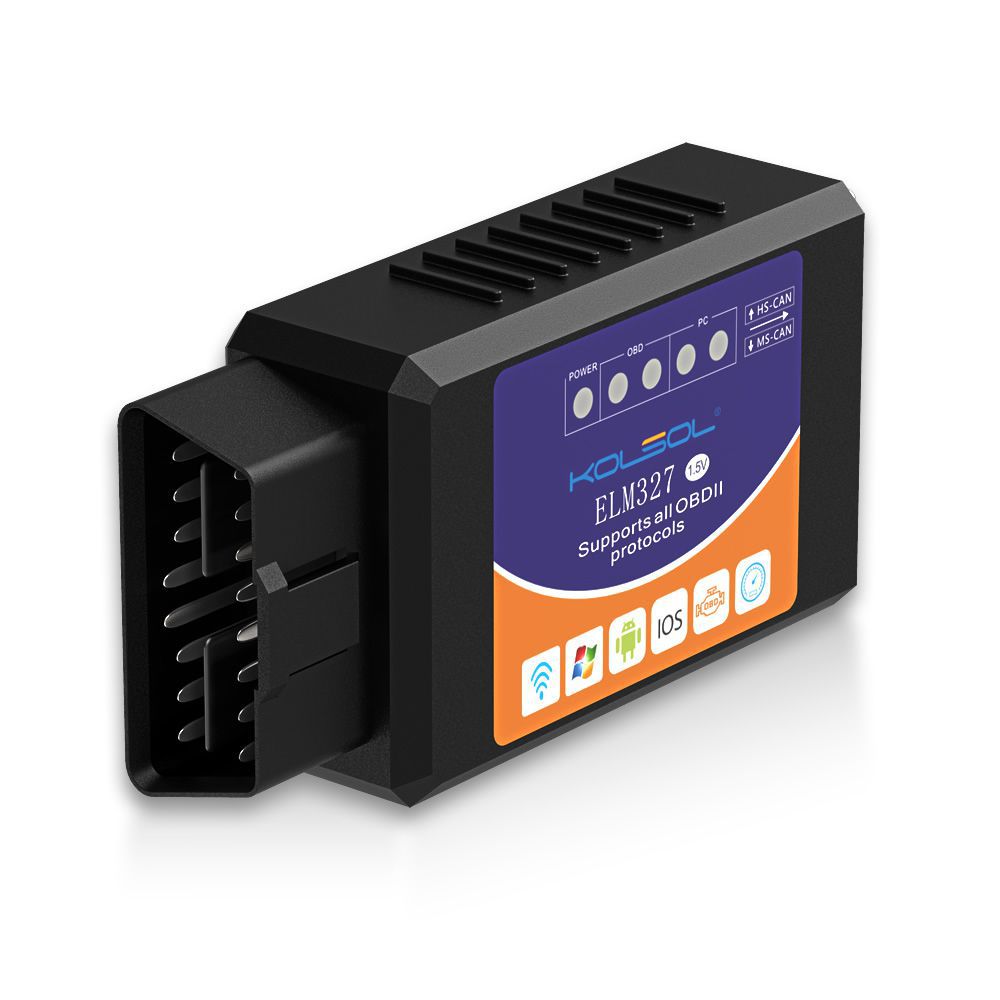 KOLSOL ELM327 WIFI OBD2 Scanner V1.5 ELM327 mit Switch Car Scanner