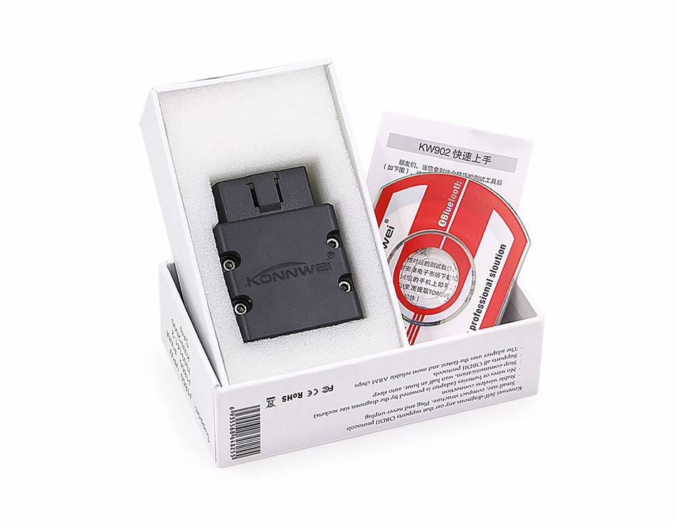 Konnwei KW902 ELM327 Bluetooth OBD2 OBD -II Auto Diagnostic Scan Tools