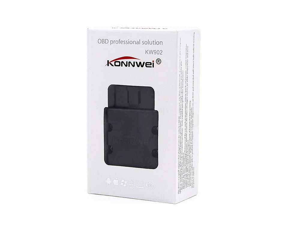 Konnwei KW902 ELM327 Bluetooth OBD2 OBD -II Auto Diagnostic Scan Tools