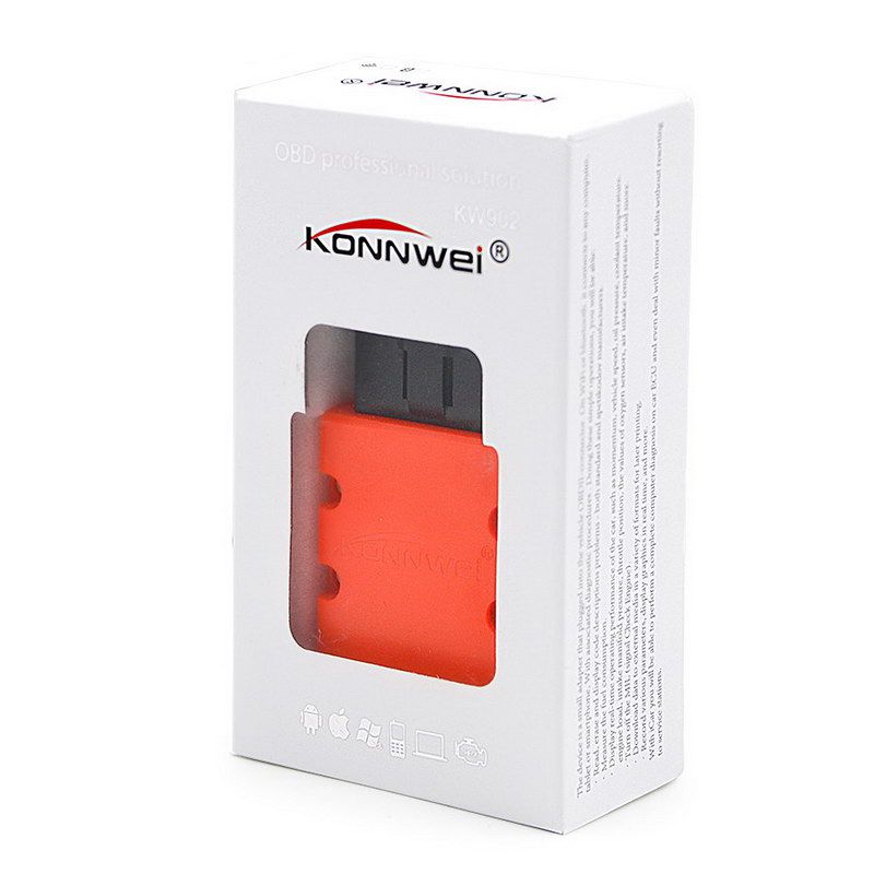 Konnwei KW902 ELM327 Bluetooth OBD2 OBD -II Auto Diagnostic Scan Tools