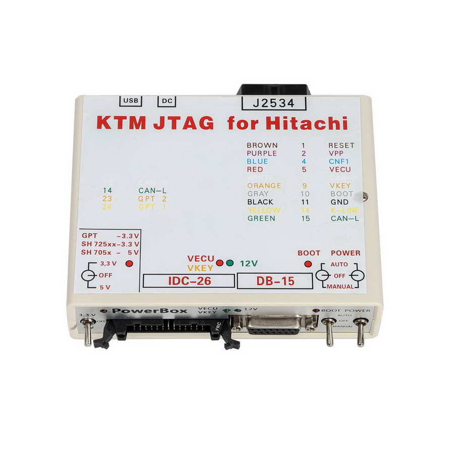KTM JTAG für Hitachi PowerBox für PCMFlash