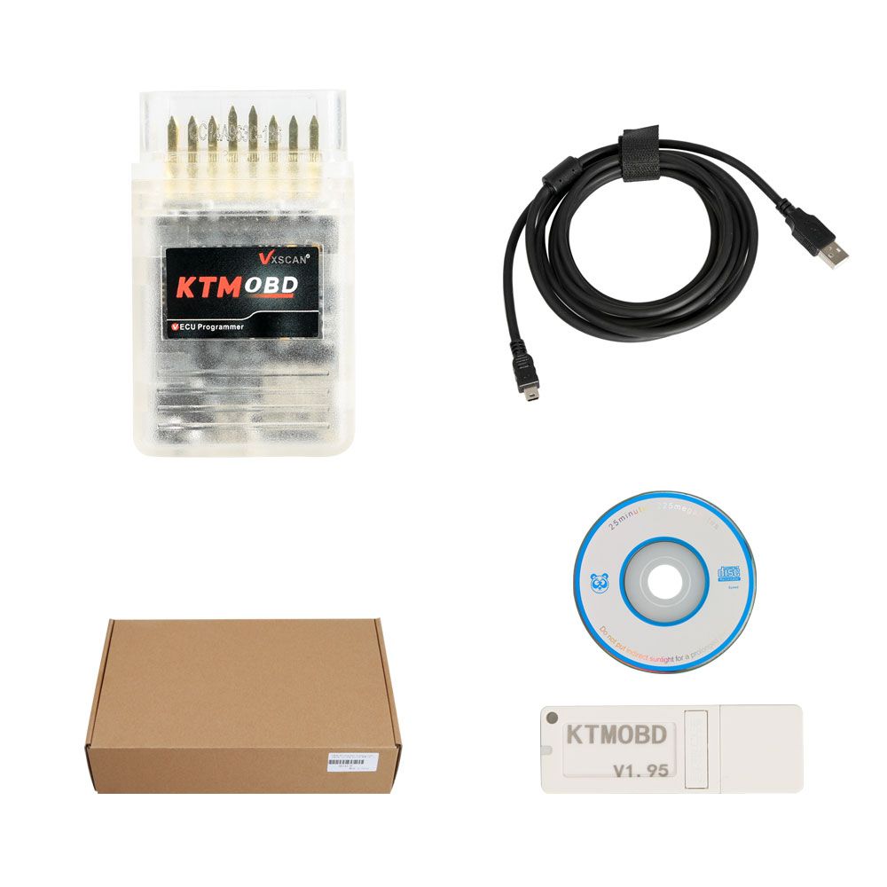 KTMOBD 1.95 ECU Programmierer & Getriebe Power Upgrade Tool Plug and Play via OBD