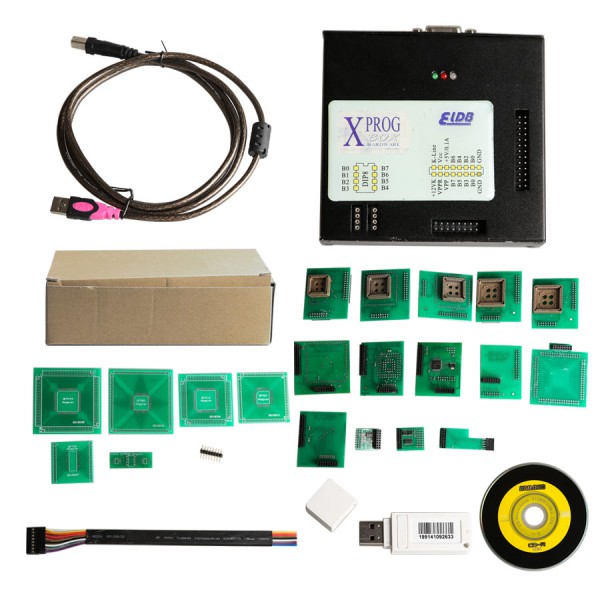 Aktuelle Version X -PROG V5.60 ECU Programmierer XPROG -M mit USB Dongle