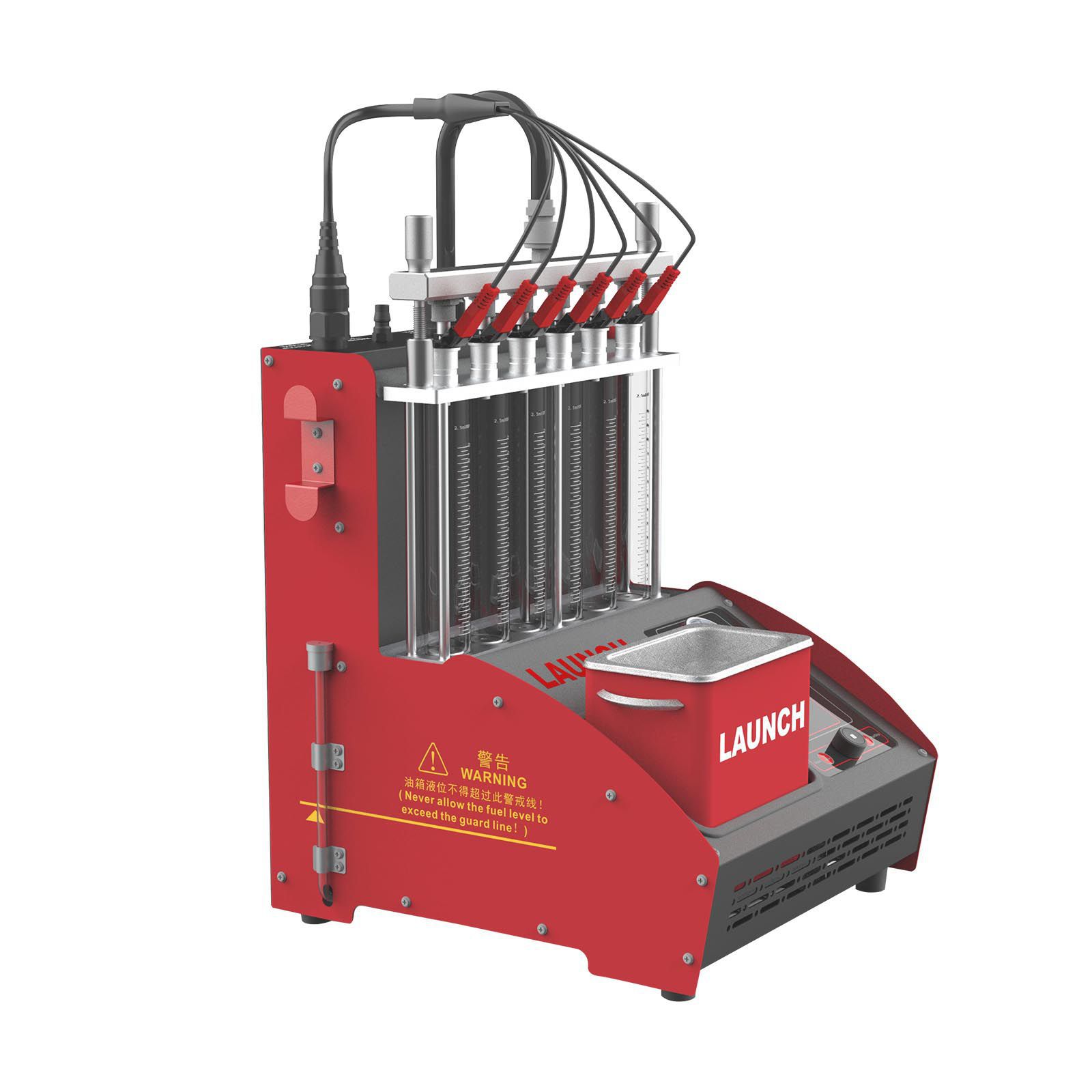 CNC603A Exklusiver Ultraschall-Kraftstoffeinspritzer-Reiniger, der Maschine 4/6 Zylinder-Kraftstoffeinspritzer-Prüfvorrichtung 220V/110V reinigt