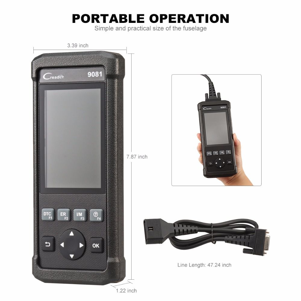 Starten Sie DIY Scanner CReader 9081