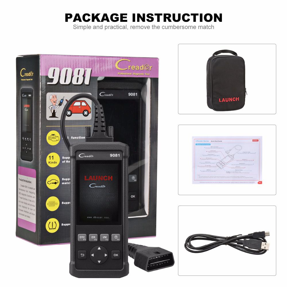 Starten Sie DIY Scanner CReader 9081