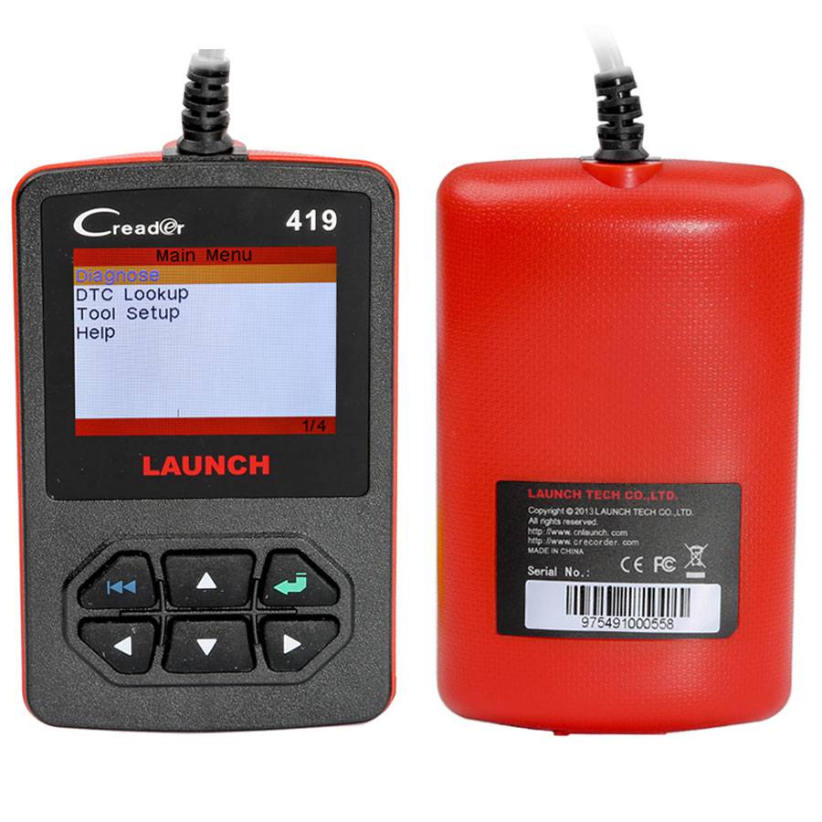Starten Sie CReader 419 DIY Scanner OBDII /EOBD Code Reader