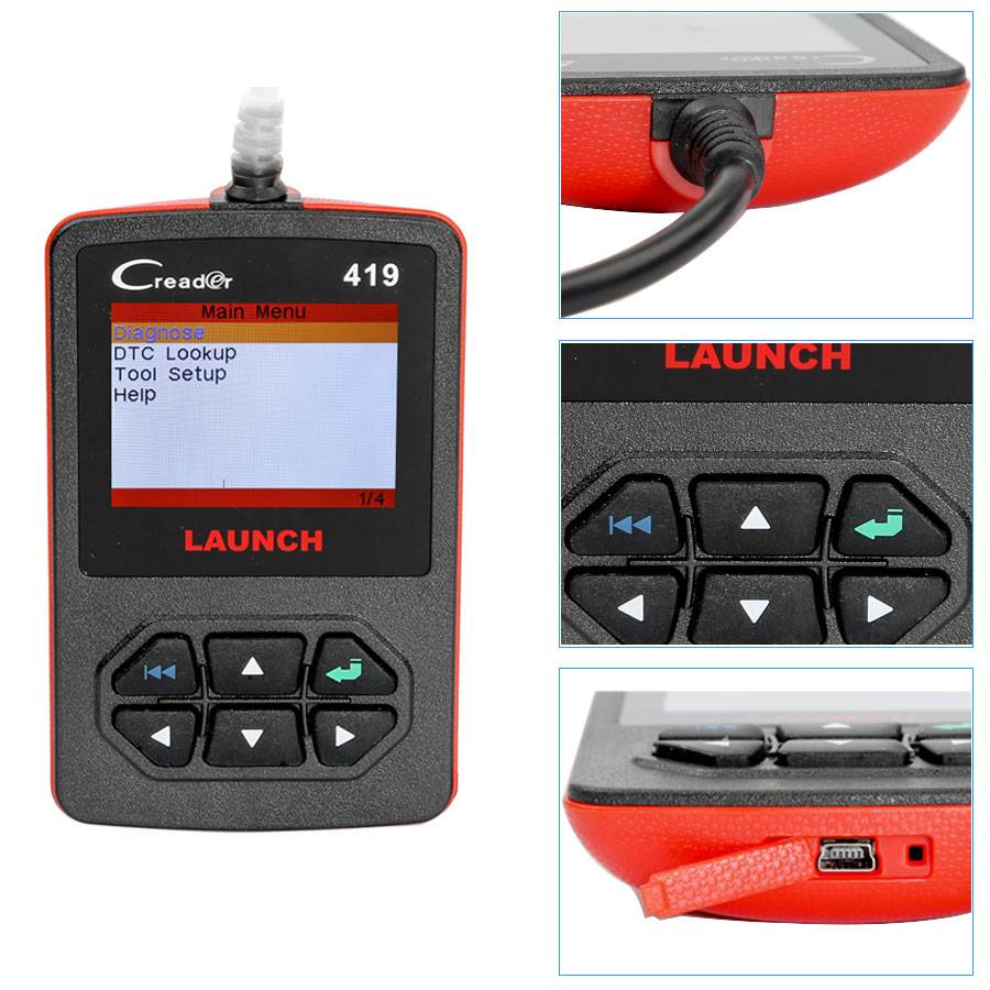 Starten Sie CReader 419 DIY Scanner OBDII /EOBD Code Reader
