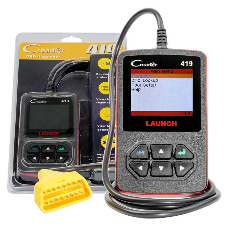 Starten Sie CReader 419 DIY Scanner OBDII /EOBD Code Reader