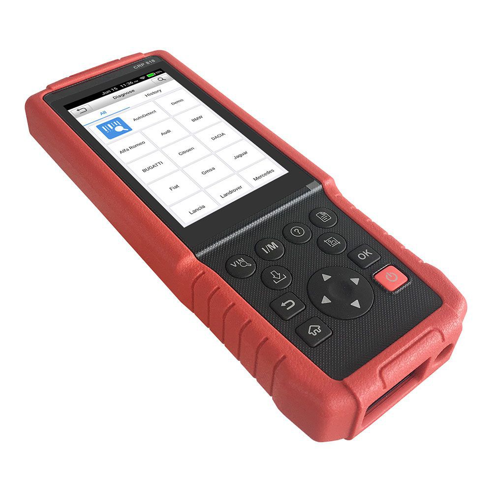 Launch CRP818 Full-System OBD2 Diagnose-Tool FÜR Europäische Autos kostenloses Update Online