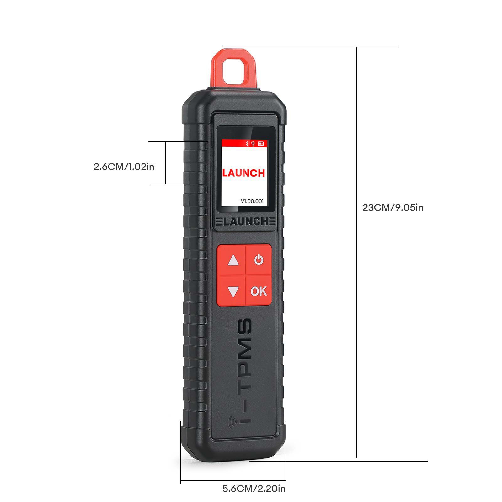 2024 Launch i-TPMS Handheld TPMS Service Tool Kann mit X-431 Scanner verbunden werden und die i-TPMS APP unterstützt alle 315/433MHz Sensoren