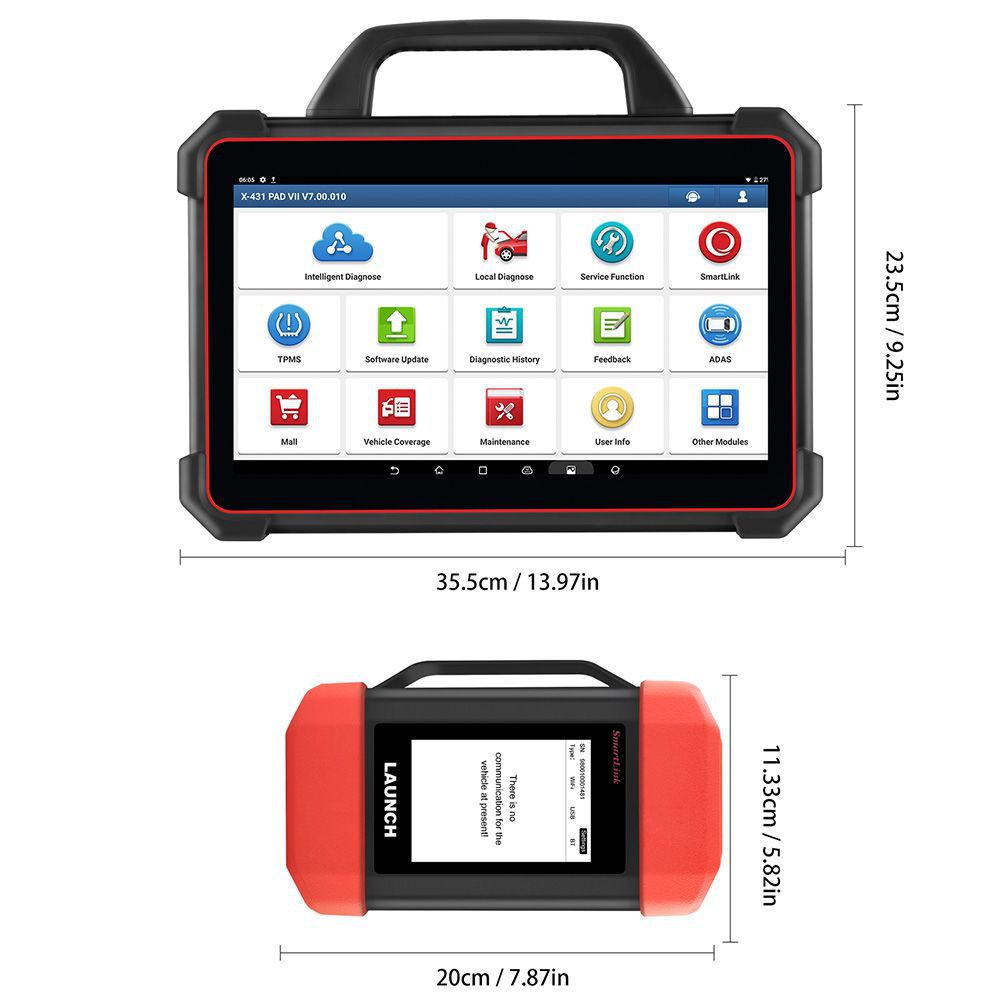 Start X-431 PAD VII PAD 7 Plus GIII X-Prog 3 Support Key für Online Coding Programmierung und ADAS Kalibrierung