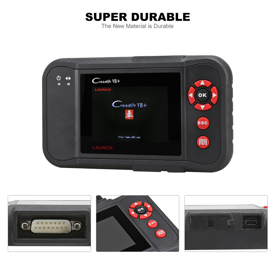 Starten Sie X431 Creader VII + (CRP123) Multi Language Diagnostic Instrument