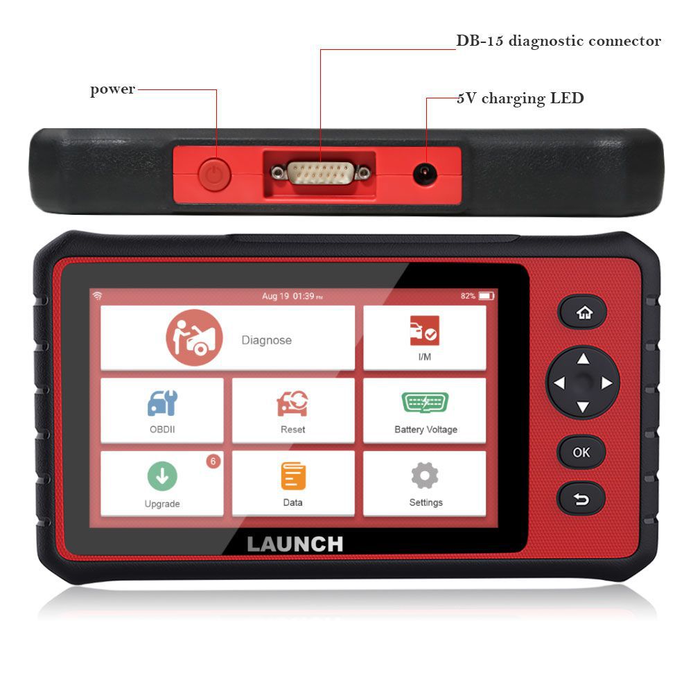 LAUCH X431 CRP909 Alle System Auto OBDII Diagnostic Scanner mit 15-Sonderfunktionen