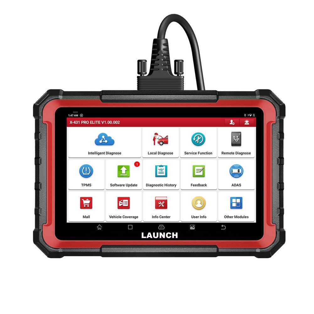 2023 Launch X431 Pro Elite Auto Diagnose Tools, bidirektionales Scan Tool, 31+ Zurücksetzen CAN FD/DOIP ECU Coding PK X431 V V4.0 OBD2