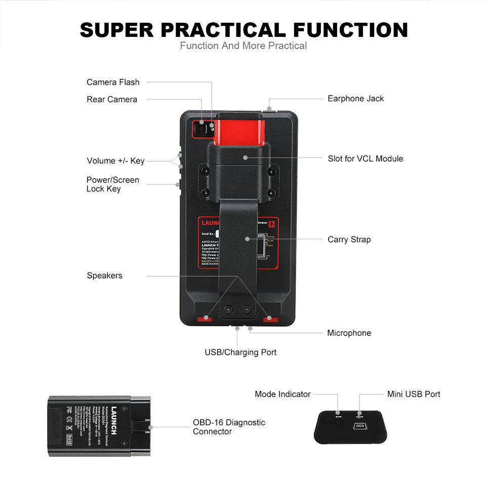 Starten Sie X431 Pro Mini Bluetooth