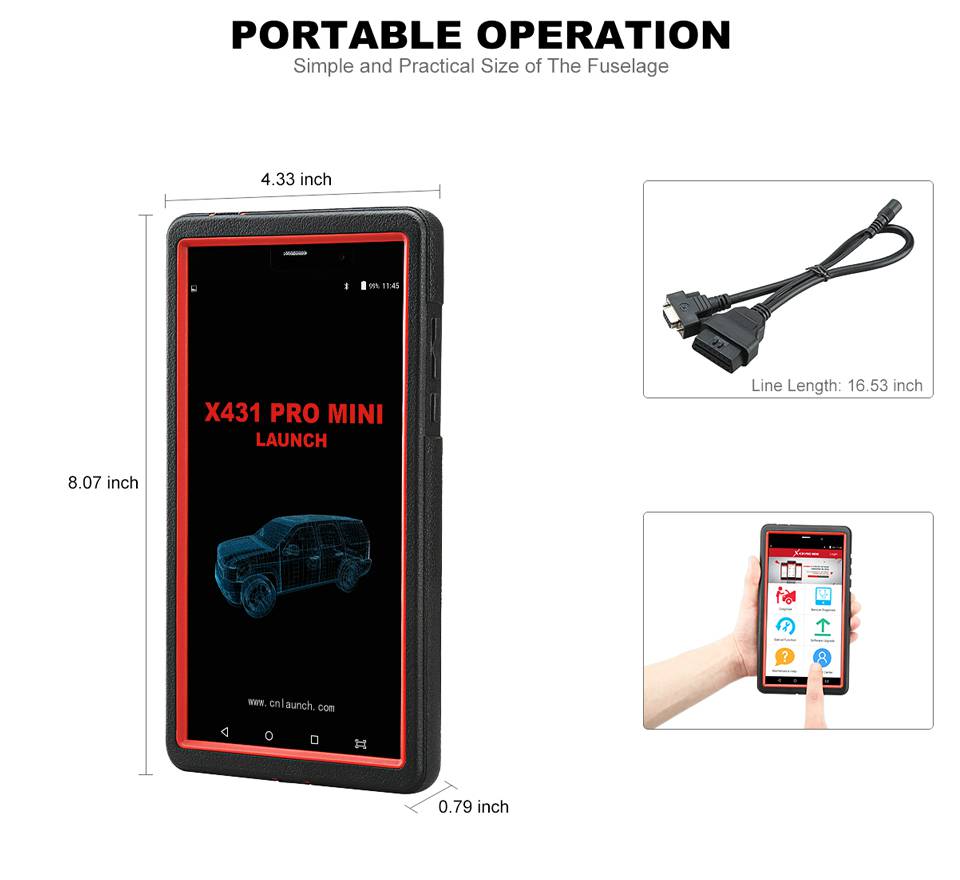 Starten Sie X431 Pro Mini Bluetooth
