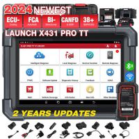 2025 LAUNCH X431 PRO TT Bidirektional Scan Tool mit DBSCar VII Stecker 37+ Zurücksetzen ECU Online Coding CANFD Schlüssel IMMO