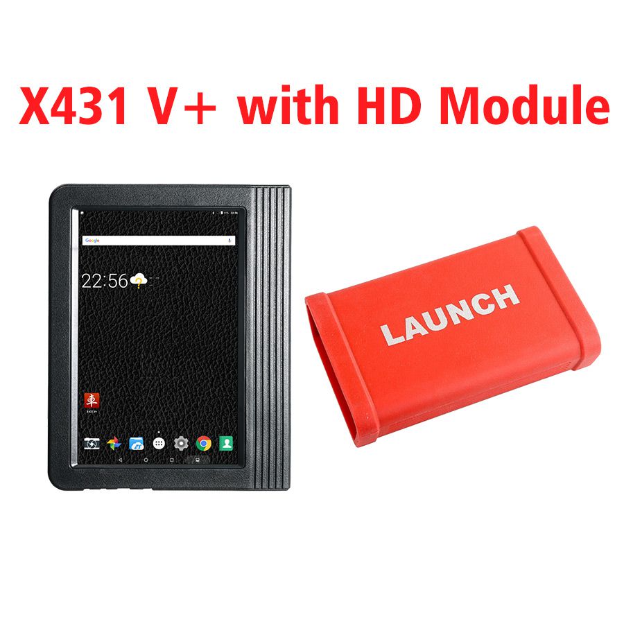 X431 PRO3 Starten Sie X431 V + 10.1Zoll Tablet Globale Version mit X431 Heavy Duty Module Arbeiten an 12V && 24V Autos und LKW