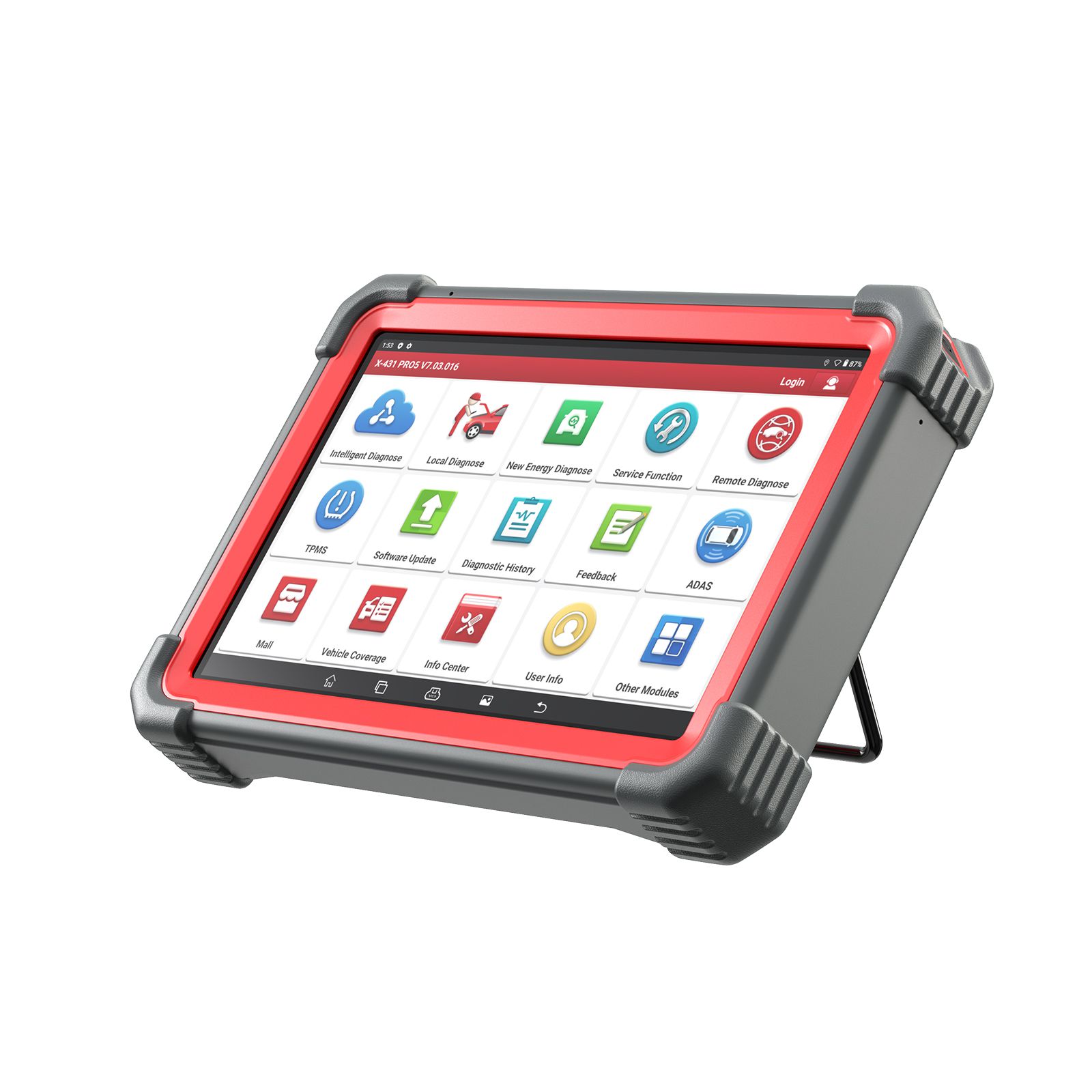 2024 Neue LAUNCH X431 PRO5 PRO 5 mit J2534 Smartlink 2.0 Bi-Directional Diagnostic Tool CANFD DoIP HD unterstützt Online-Programmierung und Topologie-Mapping