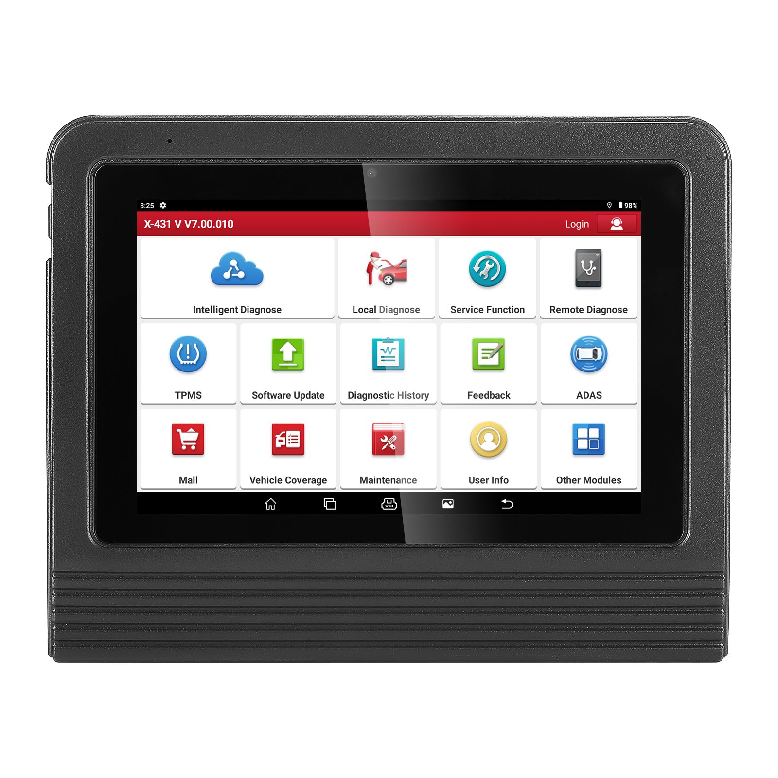 Launch X431 V 5.0 (X431 Pro) 8inch Wifi/Bluetooth bidirectional Full System Diagnostic Scanner unterstützt CAN FD DOIP, VAG Guide