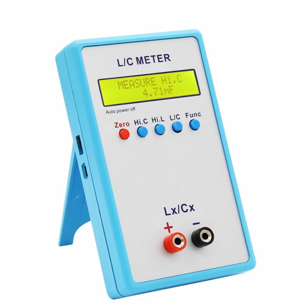 LC-200A 1pF-100mF 1uH-100H Hohe Präzision Digitalanzeige und Induktivitätsmesser LC Meter