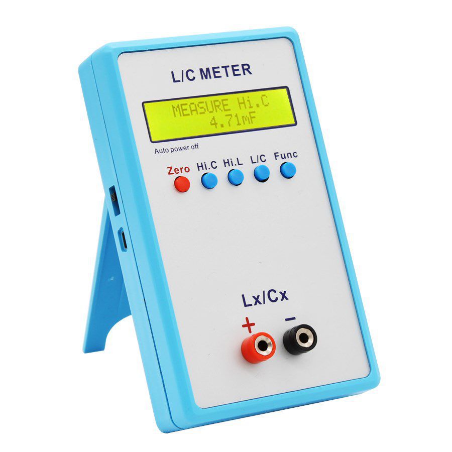 LC-200A 1pF-100mF 1uH-100H Hohe Präzision Digitalanzeige und Induktivitätsmesser LC Meter