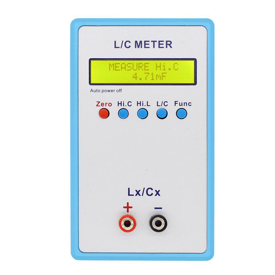 LC-200A 1pF-100mF 1uH-100H Hohe Präzision Digitalanzeige und Induktivitätsmesser LC Meter