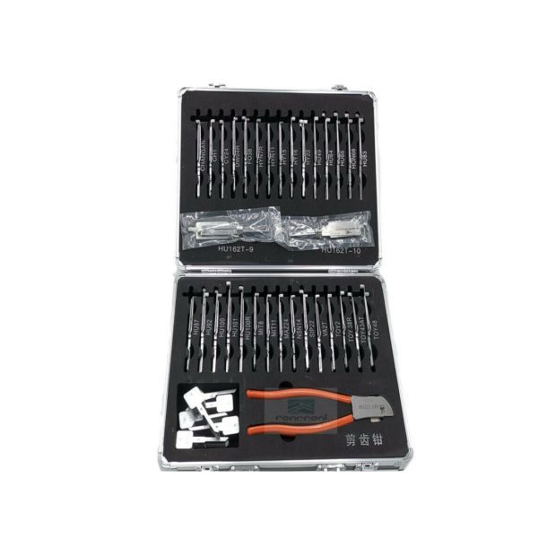 Original Lishi 32pcs Kit Auto Auto Türschließer Pick 2-in-1 Dekoder Locksmith Tool