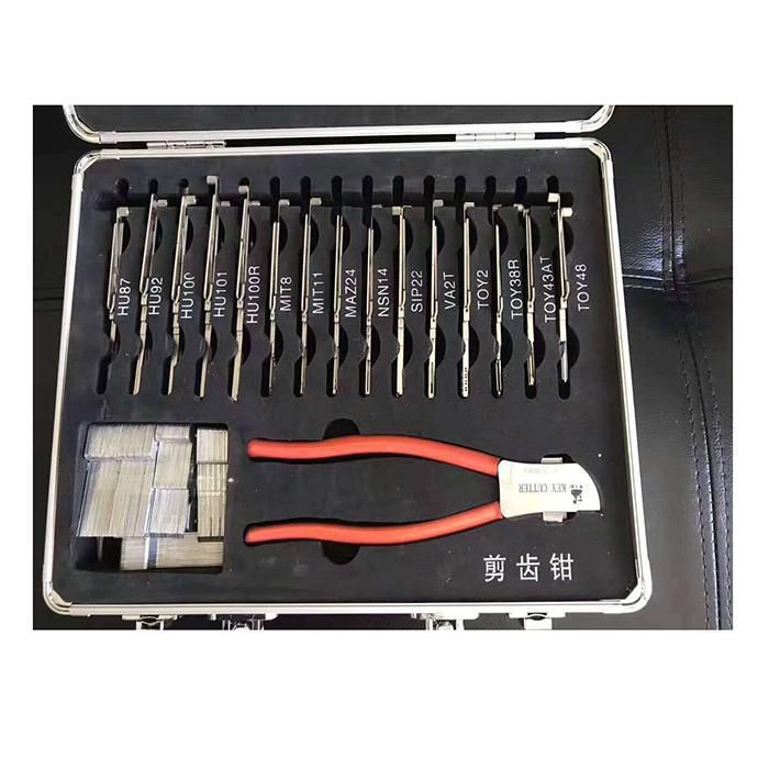 Original Lishi 32pcs Kit Auto Auto Türschließer Pick 2-in-1 Dekoder Locksmith Tool