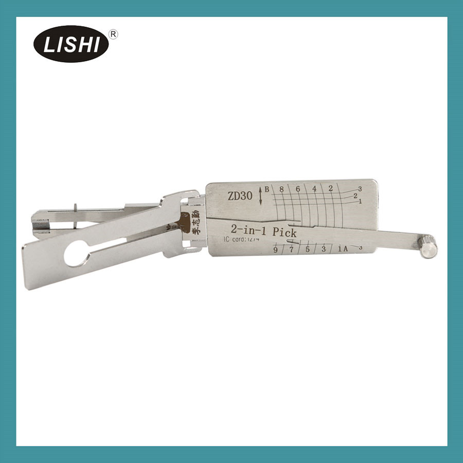 LISHI ZD30 2 in 1 Auto Pick and Decoder für Ducati Vertical Fräsmodell