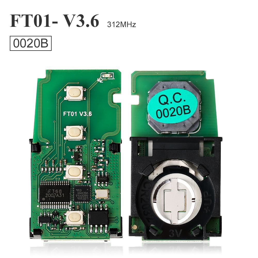 Lonsdor FT01-0020 312/433MHz Smart Key PCB für Toyota/Lexus