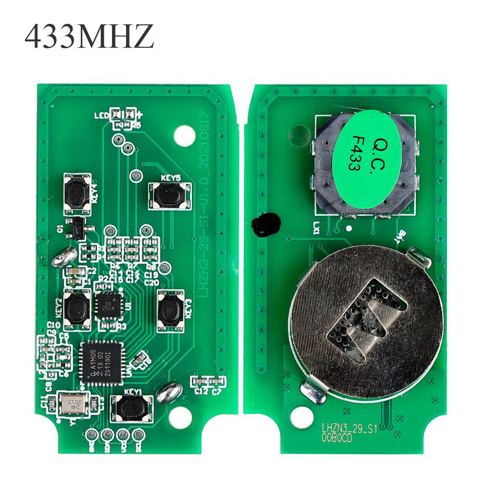 Lonsdar Smart Key für 2018-2021 Land Rover Jaguar 315MHz/433MHz mit Schlüsselschale