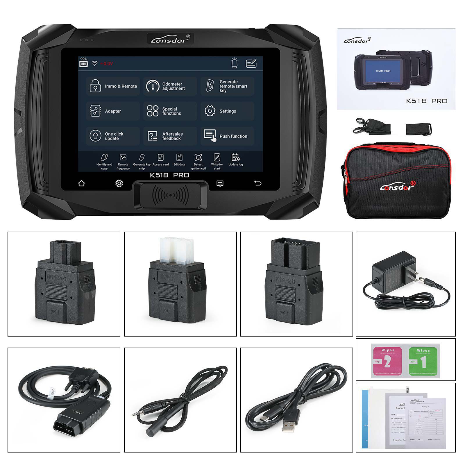 Neueste Lonsdor K518 PRO FCV Version (Free Combination Version) All-in-One Key Programmierer 5+5 Car Series Freie Nutzung Volle Funktionen Freies Update Lifetime