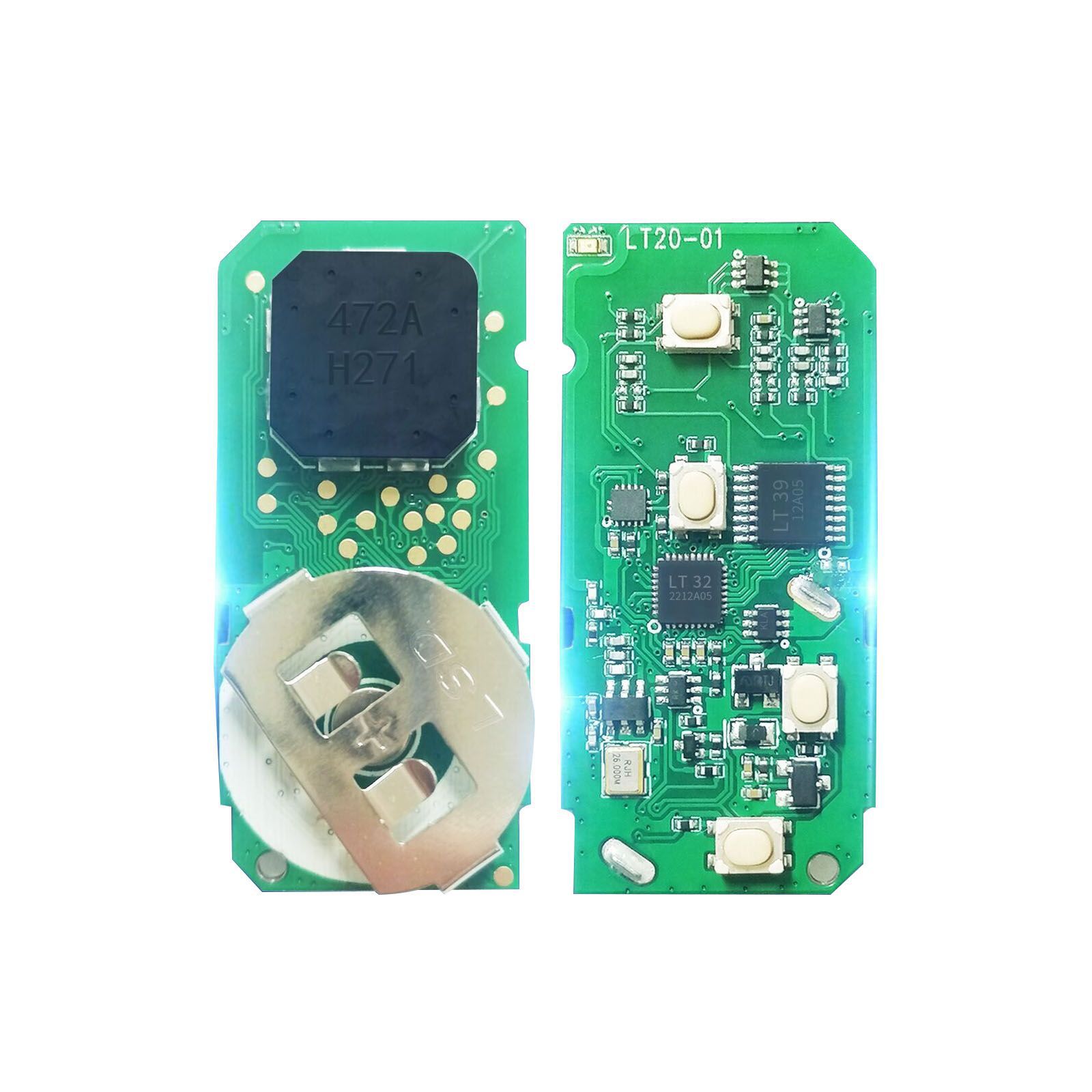 2023 Lonsdar LT20 LT20-04NJ 8A+4D Toyota/Lexus Smart Key PCB für K518/KH100+ Serie