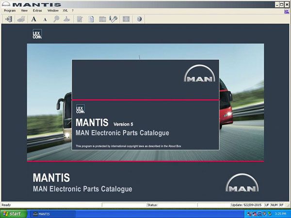 Man Heavy Duty (Mantis) 2015 Workshop Info System EPC Electronic Parts Katalog V5.9.1.85 Free Shipping