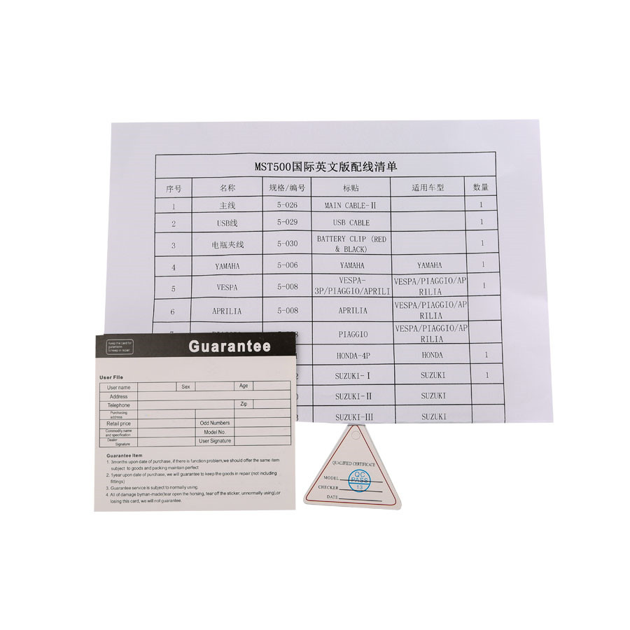 MASTER MST -500 Handheld Motorcycle Diagnostic Scanner Tool