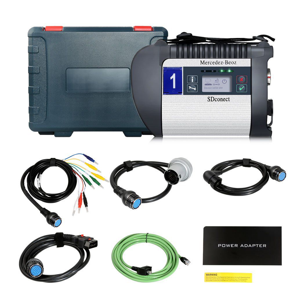 MB SD C4 PLUS Star Diagnosis V2022.12 Support DOIP für Autos und Lastwagen mit Free DTS Monaco & Vediamo