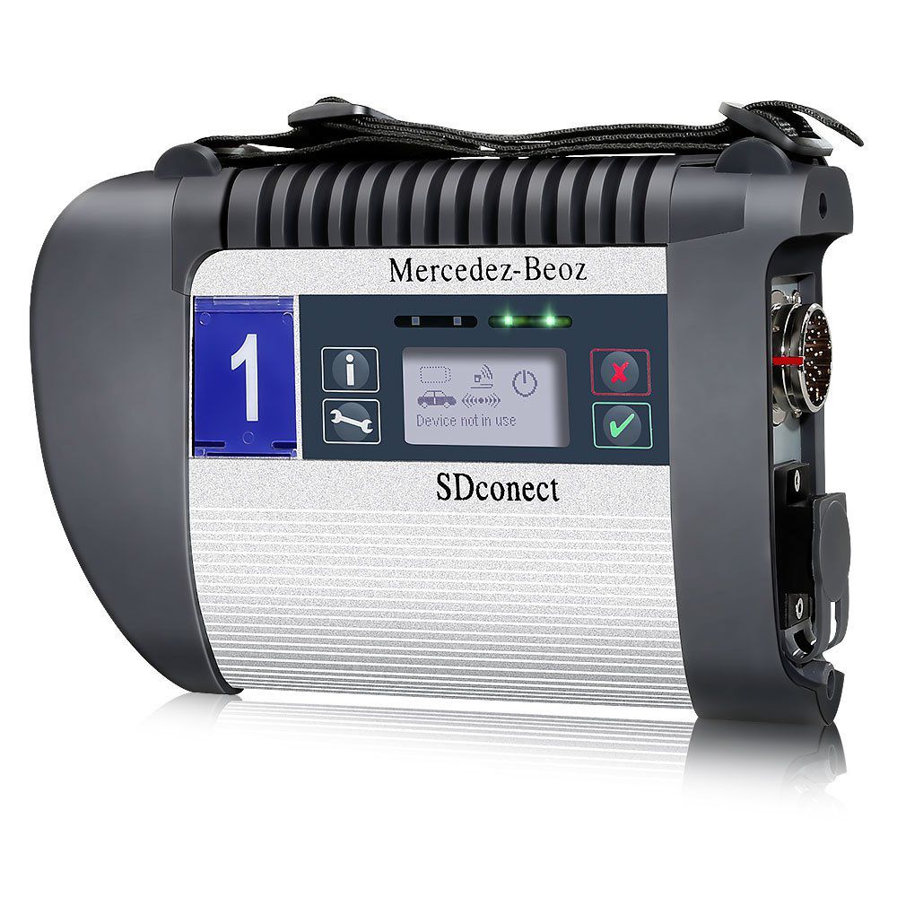 MB SD C4 PLUS Star Diagnosis V2022.12 Support DOIP für Autos und Lastwagen mit Free DTS Monaco & Vediamo