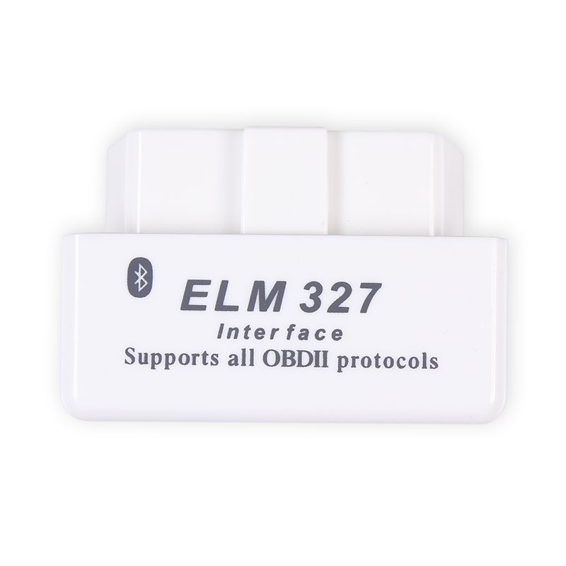 Super MINI ELM327 Bluetooth OBD2 / OBDII ELM 327 Version 1.5 White Auto Diagnostic Interface Scanner