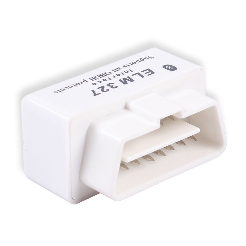 Super MINI ELM327 Bluetooth OBD2 / OBDII ELM 327 Version 1.5 White Auto Diagnostic Interface Scanner