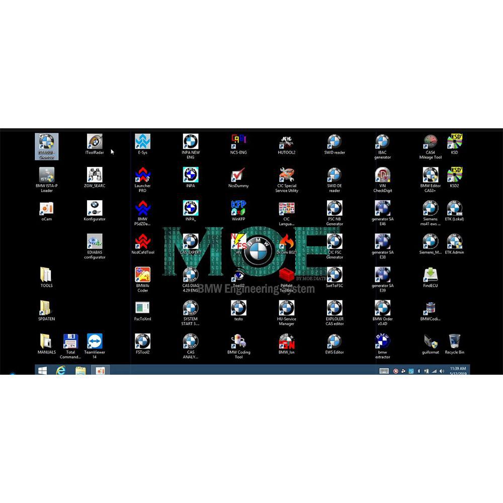 MOE BMW All Engineering System 60 BMW Software All-in-One Win10 500GB SSD