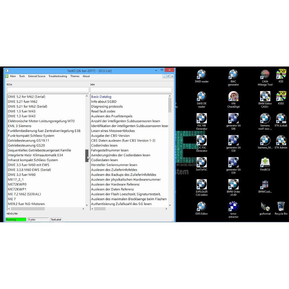 MOE BMW All Engineering System 60 BMW Software All-in-One Win10 500GB SSD