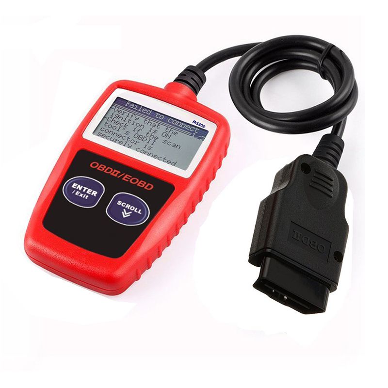 MS309 OBD2 OBDII EOBD Scanner Car Reader Data Tester Scan Diagnostic Tool