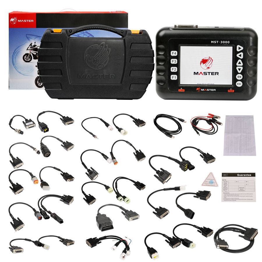 Master MST -3000 European Version Universal Motorrad Scanner Fehlercode Scanner für Motorrad