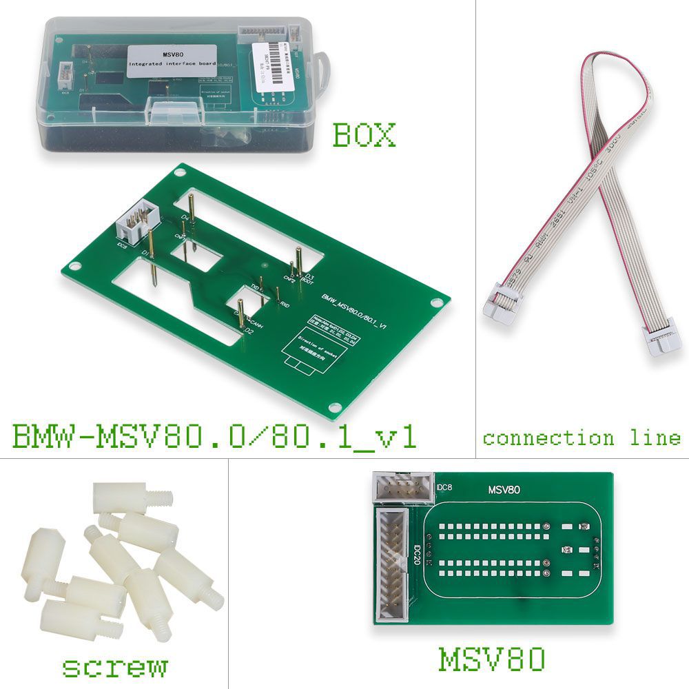 MSV80 ISN Integrated Interface Board Lesen/Schreiben MSV80 ISN Yanhua Mini ACDP Optionales Teil