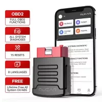 MUCAR BT200 OBD2 Scanner Vollsystem Diagnosewerkzeuge Öl SAS Reset Free Car Code Reader Arbeit mit MUCAR App Auf iOS-Android